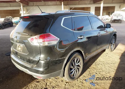 2015 Nissan Rogue Sl z USA, uszkodzony, nr VIN 5N1AT2MV6FC810796